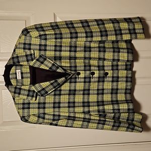 Clichy Vintage Woven Plaid Jacket